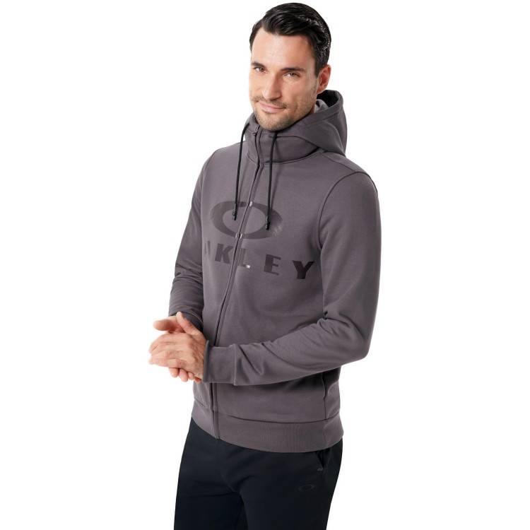 Oakley Bark FZ Hoodie - Forged Iron - 461643-24J | Oakley