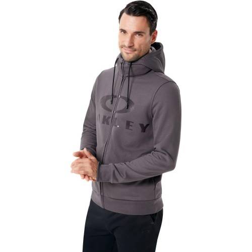 Oakley Bark FZ Hoodie - Forged Iron - 461643-24J | Oakley