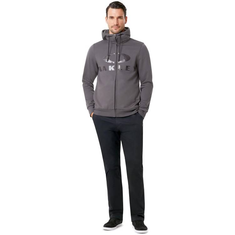 Oakley Bark FZ Hoodie - Forged Iron - 461643-24J | Oakley