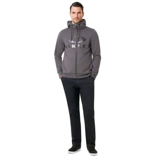 Oakley Bark FZ Hoodie - Forged Iron - 461643-24J | Oakley