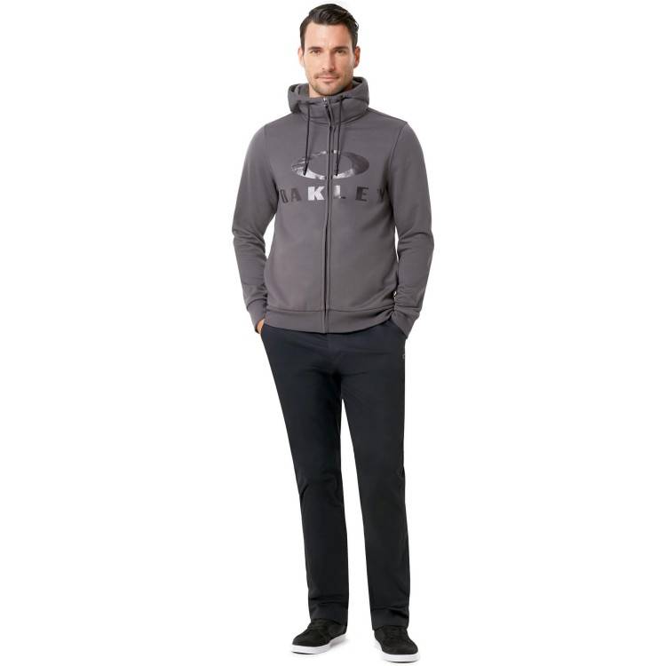 Oakley Bark FZ Hoodie - Forged Iron - 461643-24J | Oakley