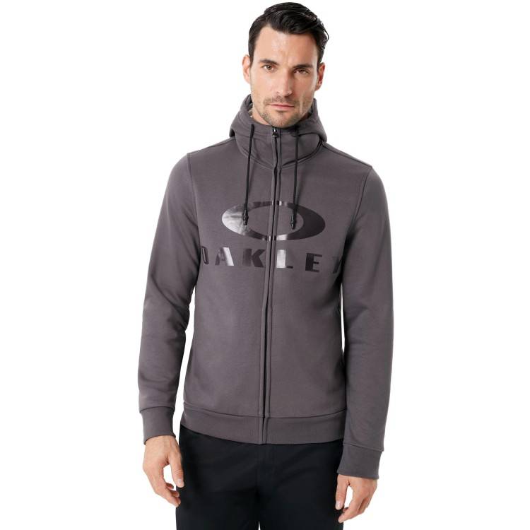 Oakley Bark FZ Hoodie - Forged Iron - 461643-24J | Oakley
