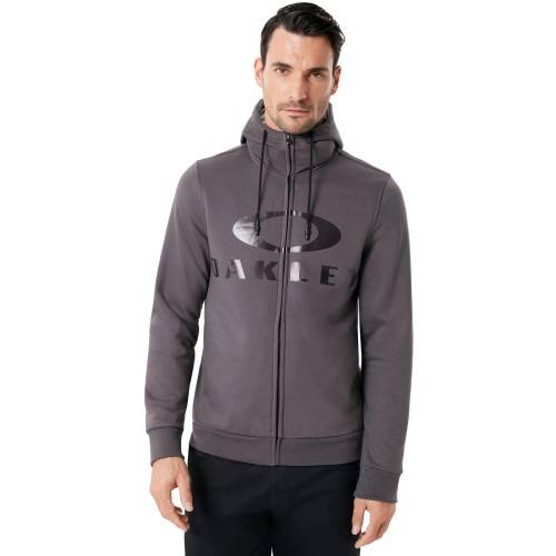 Oakley Bark FZ Hoodie - Forged Iron - 461643-24J | Oakley