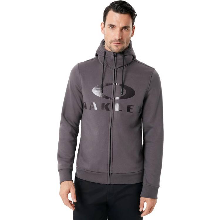 Oakley Bark FZ Hoodie - Forged Iron - 461643-24J | Oakley