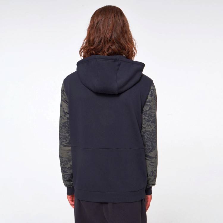 OAKLEY TC MTN. CAMO HOODIE  BLACKOUT MAN SWEATSHIRT SNOW FOA400905-02E | OAKLEY