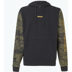 OAKLEY TC MTN. CAMO HOODIE  BLACKOUT MAN SWEATSHIRT SNOW FOA400905-02E | OAKLEY