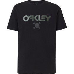 OAKLEY TC SKULL SS TEE  BLACKOUT MAN TSHIRT SNOW  FOA400911-02E | OAKLEY