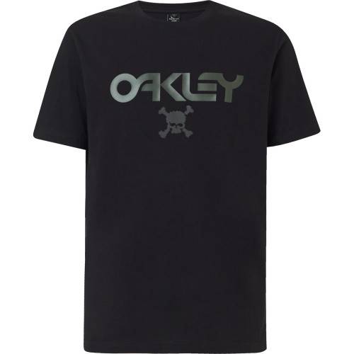 OAKLEY TC SKULL SS TEE  BLACKOUT MAN TSHIRT SNOW  FOA400911-02E | OAKLEY