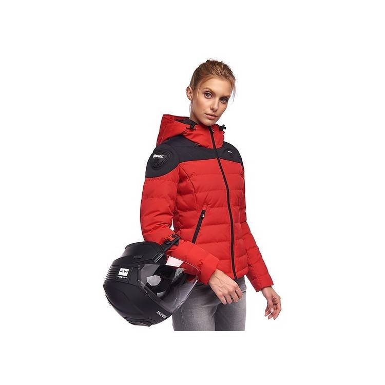 GIACCA DONNA EASY WINTER WOMAN 2.0 ROSSO VIVO BLU | BLAUER HT