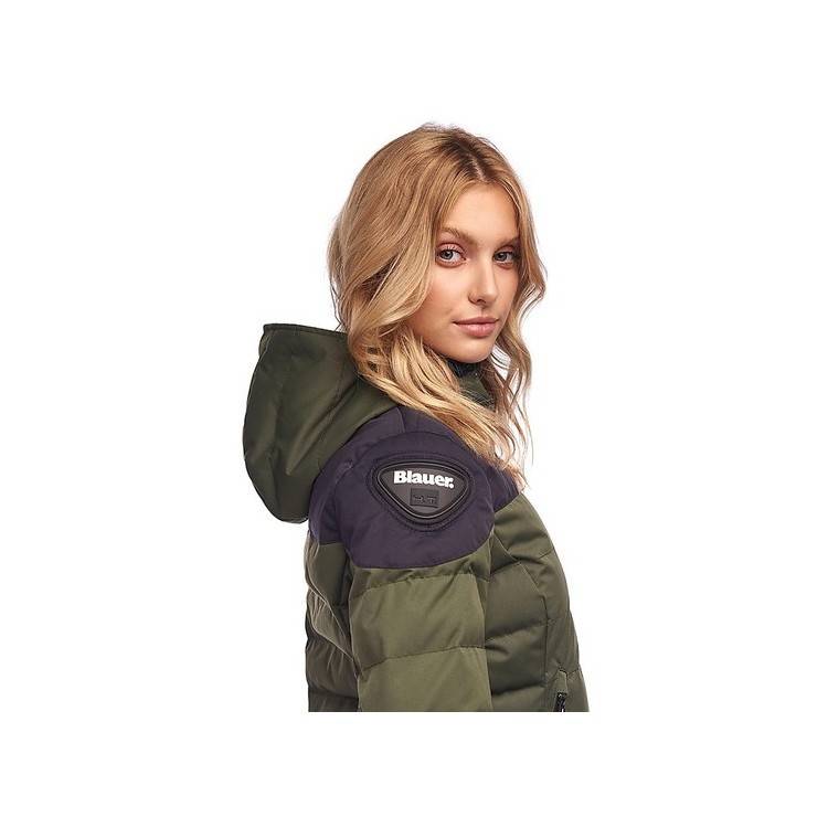 GIACCA DONNA EASY WINTER WOMAN 2.0 ALGA KOMBU BLU | BLAUER HT