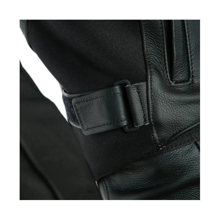 SPORT PRO LEATHER JACKET BLACK/WHITE (622) | DAINESE