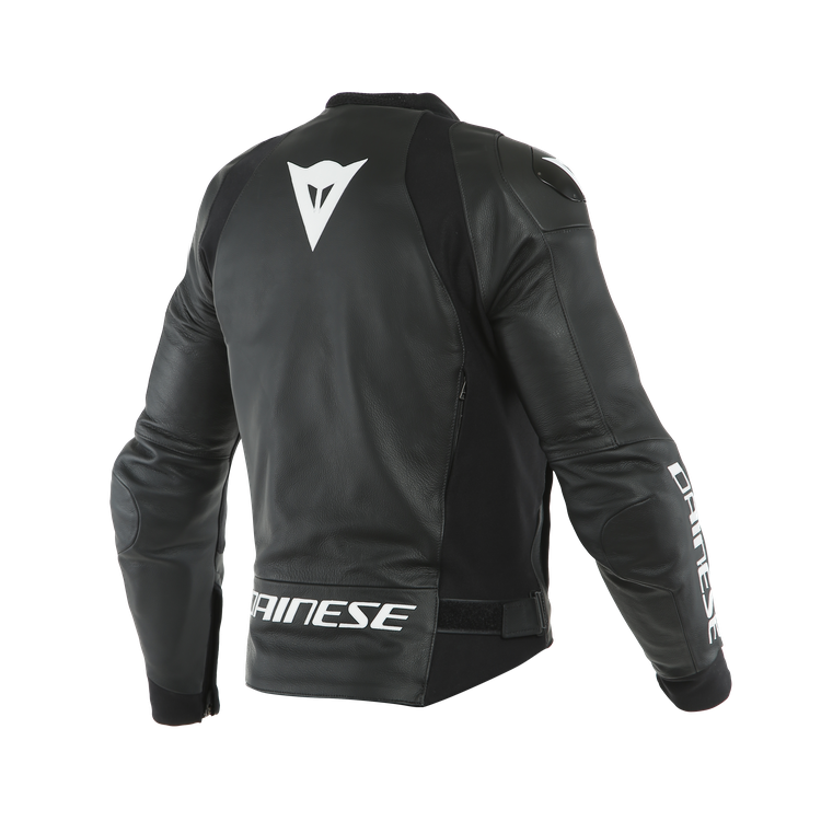 SPORT PRO LEATHER JACKET BLACK/WHITE (622) | DAINESE