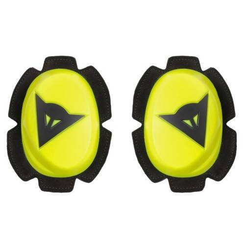 PISTA KNEE SLIDER-309-FLUO-YELLOW/BLACK DAINESE