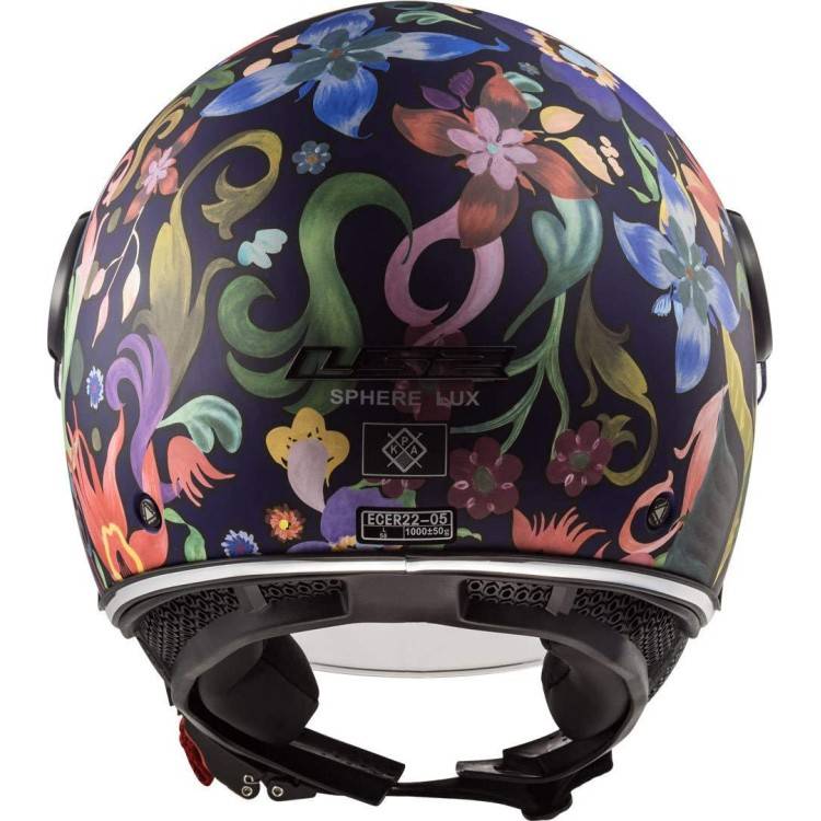 CASCO OF558 SPHERE LUX BLOOM BLUE PINK | LS2