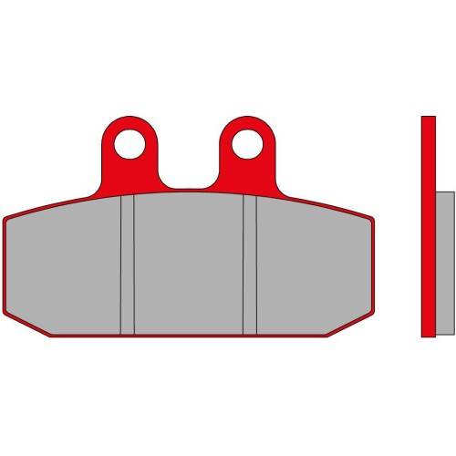 62 9098 - % BRAKE PADS MHR | MALOSSI