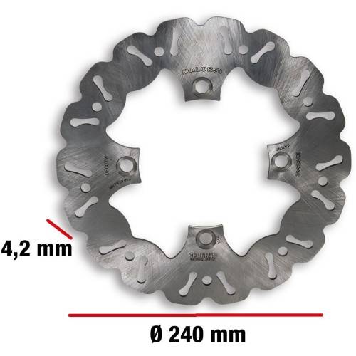 6212342 Disco freno WHOOP DISC Ø esterno 240 - spessore 4,2 mm | MALOSSI