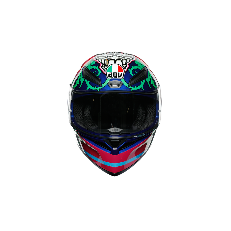 AGV CASCO K1 REPLICA L RODRIGO – Casco Moto Omologato, Design Ispirato Al Pilota
