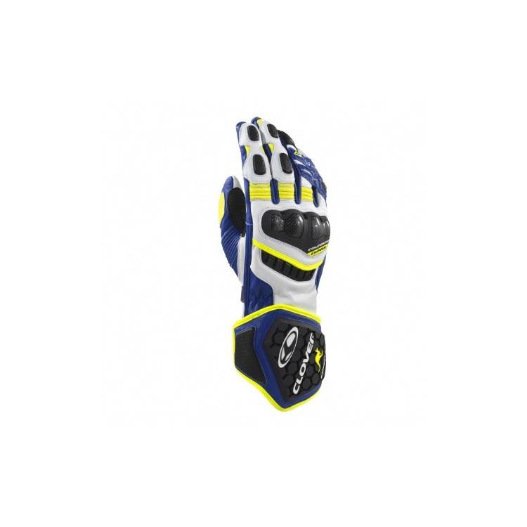 RS-9 RACE REPLICA GLOVES BL/G | CLOVER