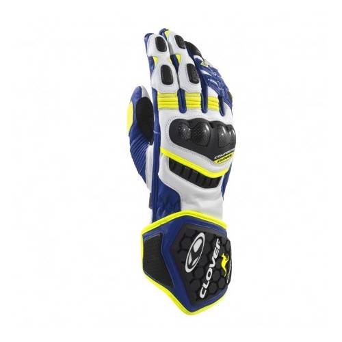 RS-9 RACE REPLICA GLOVES BL/G | CLOVER