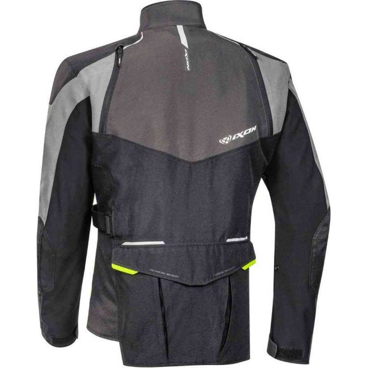 GIACCA TESSUTO BALDER UOMO NERO/GRIGIO/GIALLO VIVO | IXON
