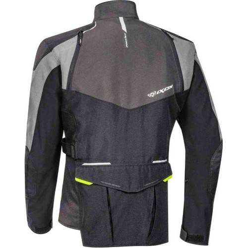 GIACCA TESSUTO BALDER UOMO NERO/GRIGIO/GIALLO VIVO | IXON