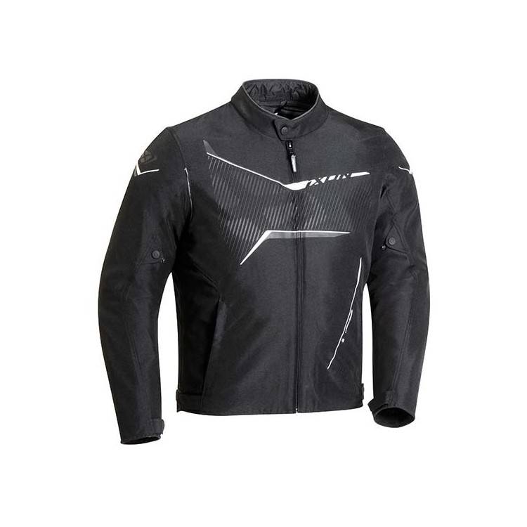 GIUBBOTTO TESSUTO SLASH C  UOMO NERO/BIANCO | IXON