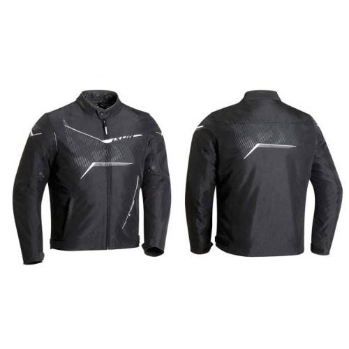 GIUBBOTTO TESSUTO SLASH C  UOMO NERO/BIANCO | IXON