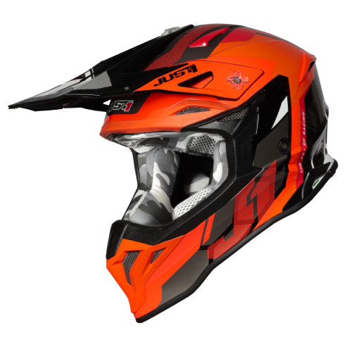 CASCO J39 Reactor Fluo Orange-black - Gloss | JUST1