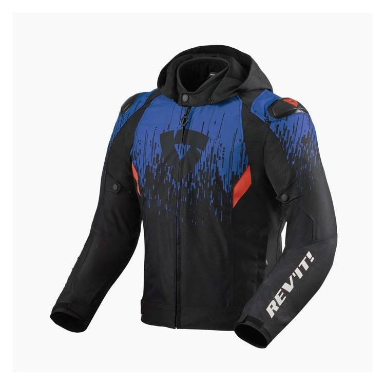 GIACCA QUANTUM 2 H2O - NERO-BLU | REV'IT