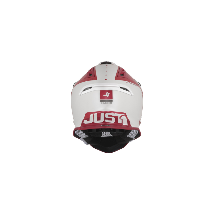 CASCO J12 Syncro White/ Dk Grey/ Bordeaux | JUST1