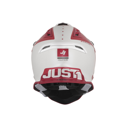 CASCO J12 Syncro White/ Dk Grey/ Bordeaux | JUST1