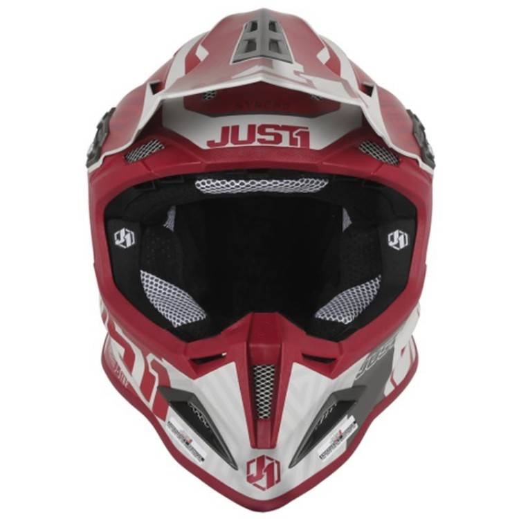 CASCO J12 Syncro White/ Dk Grey/ Bordeaux | JUST1