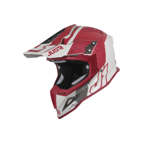 CASCO J12 Syncro White/ Dk Grey/ Bordeaux | JUST1