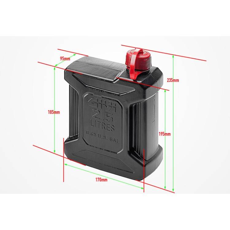 TANICA 2,5 LT OMOLOGATA PER TAN01 | GIVI