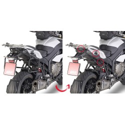 PORTAVALIGIE LATERALE BMW S1000XR'15 PLR5119 | GIVI