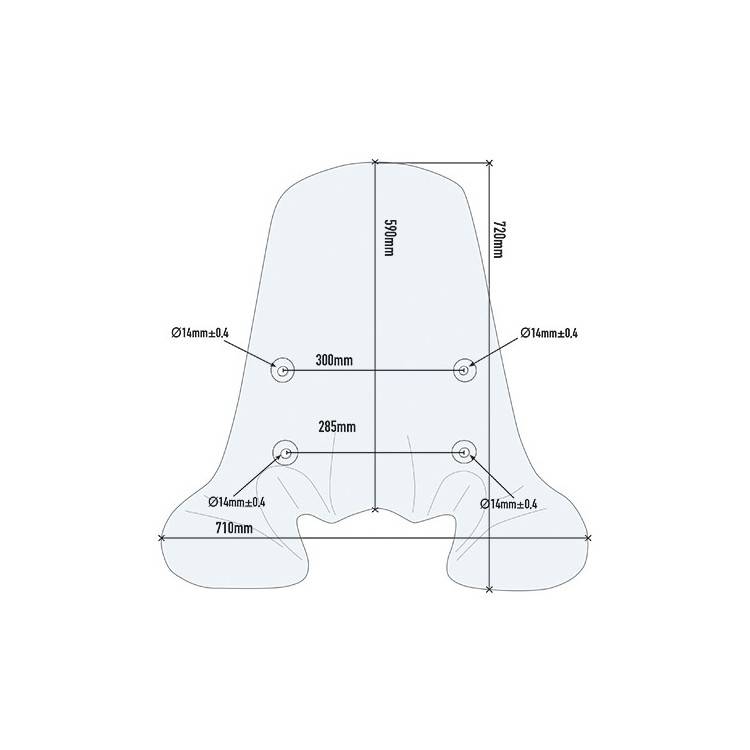 SPOILER HONDA SH125i-SH150i 1117A | GIVI