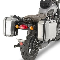 PORTAVALIGIE LATERALE TRIUMPH BONNEVILLE PL6410 | GIVI