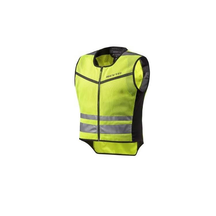 rev'it atos air 2 neon giallo gilet alta visibilità