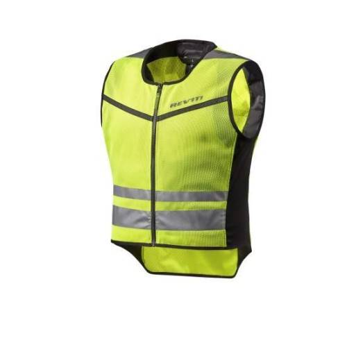rev'it atos air 2 neon giallo gilet alta visibilità