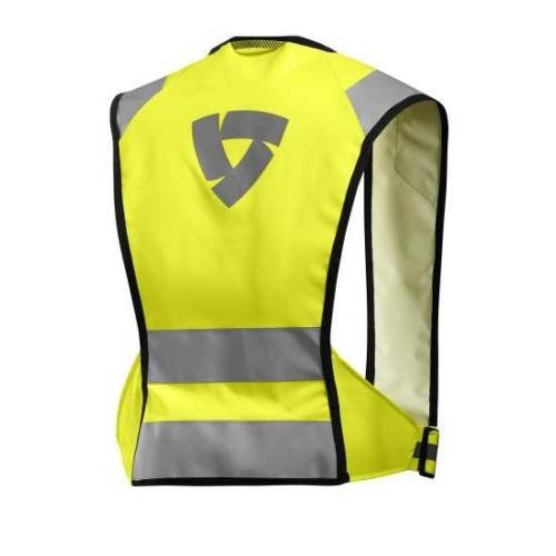 rev'it hv connector neon giallo gilet alta visibilità