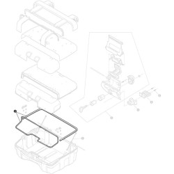 GUARNIZIONE CHIUSURA VALIGIA TREKK Z2072R | GIVI