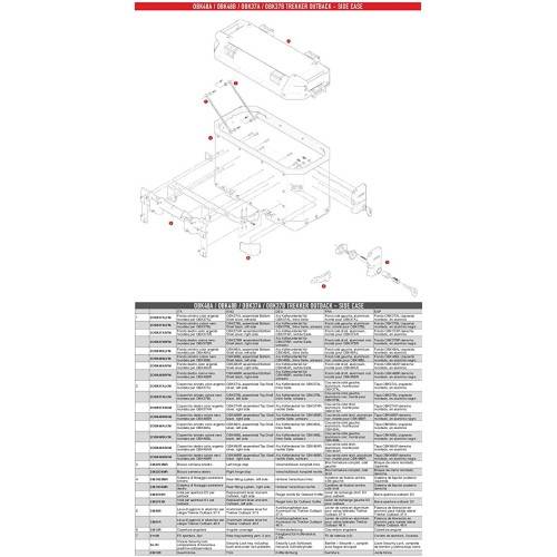 GUARNIZIONE OUTBACK Z4912R | GIVI