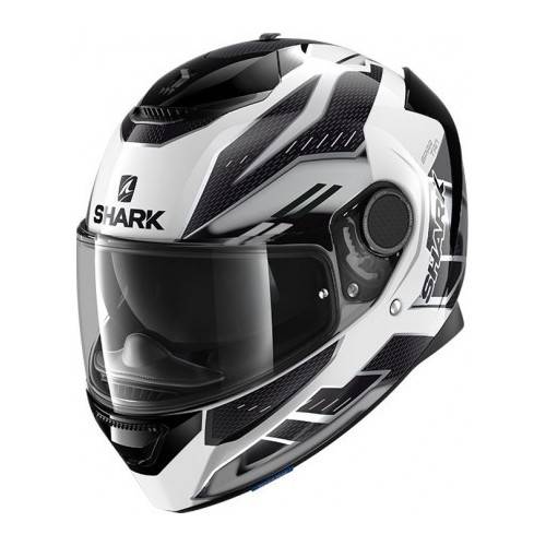 CASCO SPARTAN 1.2 ANTHEON WHITE SILVER BLACK | SHARK