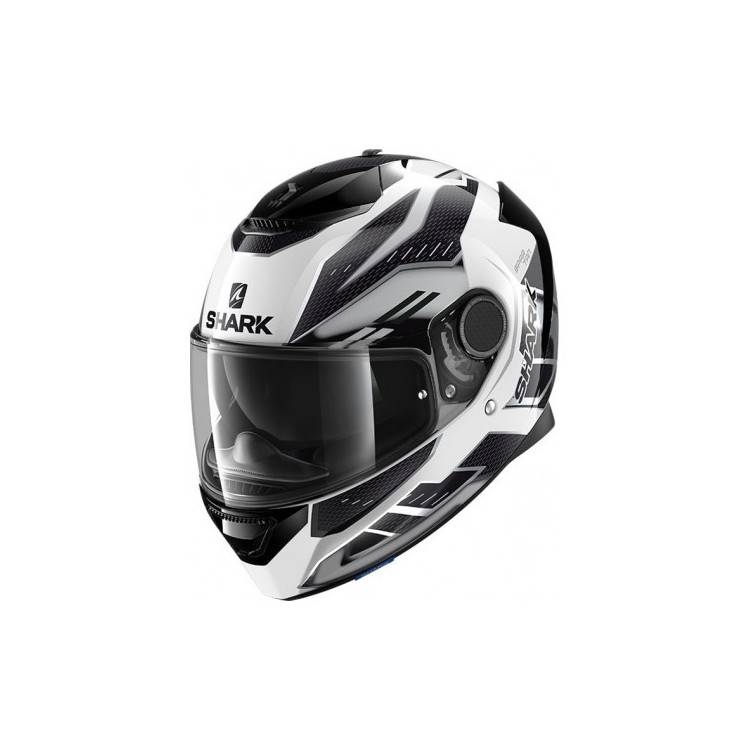 CASCO SPARTAN 1.2 ANTHEON WHITE SILVER BLACK | SHARK
