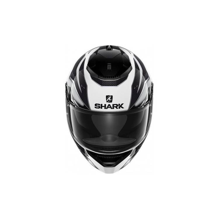 CASCO SPARTAN 1.2 ANTHEON WHITE SILVER BLACK | SHARK