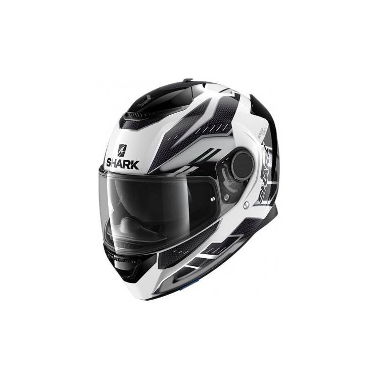 CASCO SPARTAN 1.2 ANTHEON WHITE SILVER BLACK | SHARK