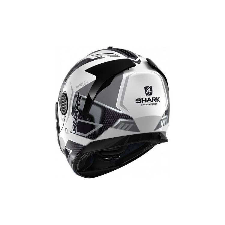CASCO SPARTAN 1.2 ANTHEON WHITE SILVER BLACK | SHARK
