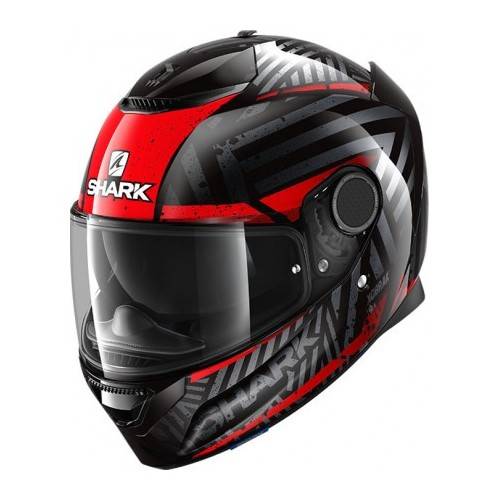 CASCO SPARTAN 1.2 KOBRAK BLACK RED RED | SHARK