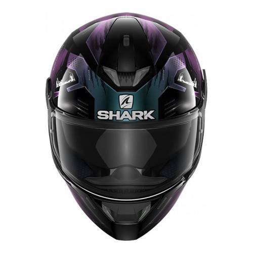 CASCO SKWAL 2 VENGER BLACK GLITTER BLACK | SHARK