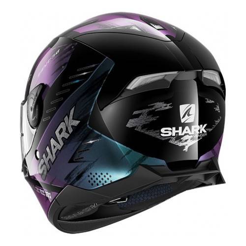 CASCO SKWAL 2 VENGER BLACK GLITTER BLACK | SHARK